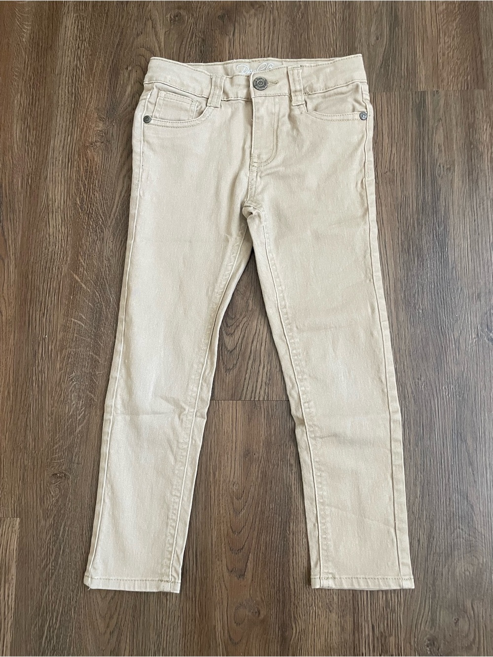 Real Love Tan Skinny Pants Girls Size 6